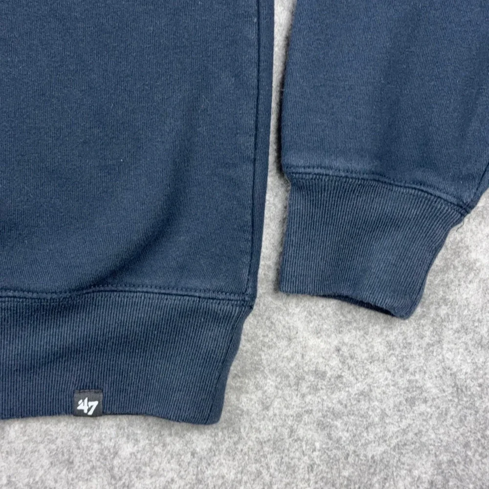 Penn State Nittany Lions Sweatshirt Mens XL Navy 47 Brand Colorblock Crew Fleece
